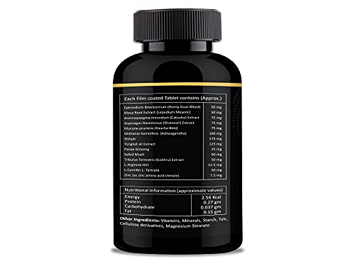 Floral Nutrition X-FireM Himalayan Shilajit, Ashwagandha, Safed Musli, Gokshura, Shatavari & Ginseng - 60 Tablets - Image 2