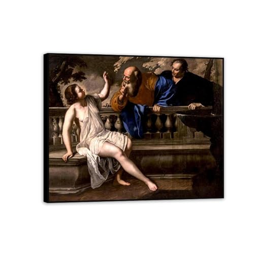 Tableau Artemisia Gentileschi Susanna et les anciens pour habiller un mur vide avec élégance