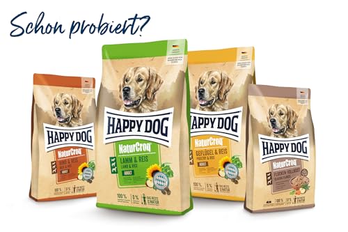 Happy Dog 60739 - NaturCroq Hundekuchen - Vollkorn-Snack für mittlere und große Hunde- 5 kg Inhalt