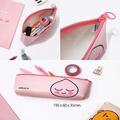 Amazon カカオフレンズ ミニ 三角 ペンケース 6種 Kakao Ryan Apeach Muzi Tube Frodo ベーシック ペンシルポーチ Pencase シンプル ペンケース 化粧ポーチ かわいい 高校生 レディース 筆箱 ペンシルケース 女の子 男 小物入れ 誕生日 プレゼント オフィス用品 デスク