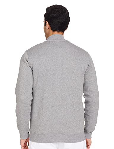 Image of Amazon Brand - Symbol Women's Men's Cotton Blend High Neck Fleece Sweatshirt (Available in Plus Sizes)