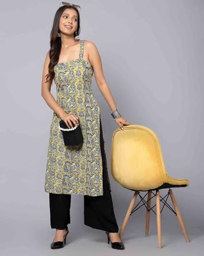Image of PATLANI Women's Crepe Full Stitched Kurti.