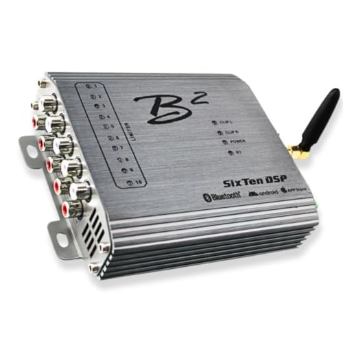 Image of B2 Audio SixTen Titanium 10Ch Bluetooth DSP 4V 96kHz w Floating Mount Bracket