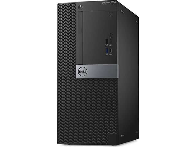 Dell FAST Optiplex 7050 MT PC - Intel Core i7 6th Gen (4 Cores