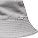 Gerber UPF 50+ Baby Sun Hat Toddler Beach Bucket Hat 0-7 Years, Light Grey, One Size