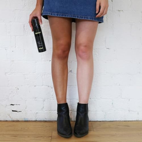 b.tan Dark Self Tanner Kit | Get Tanned Bundle - Self Tanner Mousse w/Tanning Mitt Applicator, 1 Hour Sunless Tanner, Fast Glow, No Fake Tan Smell, Vegan, Cruelty Free, 6.7 Fl Oz