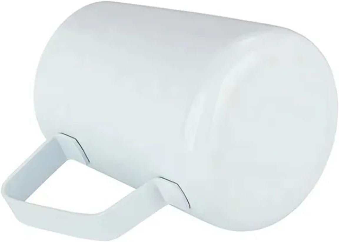 350mL White Color Latte Espresso Milk Frothing Pitcher Stainless Steel Cappuccino Jug