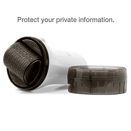Image of Guard Your ID Wide Advanced Roller 2.0 Identity Theft Prevention Security Stamp White