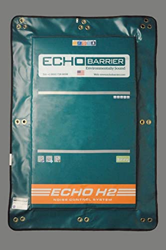 Echo Barrier Exterior Sound Barrier Curtains (Large)
