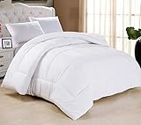 Swift Home All-season Oversized & Overfilled Extra Soft Luxurious Classic Light-Warmth Goose Down-Alternative Comforter, Twin 68