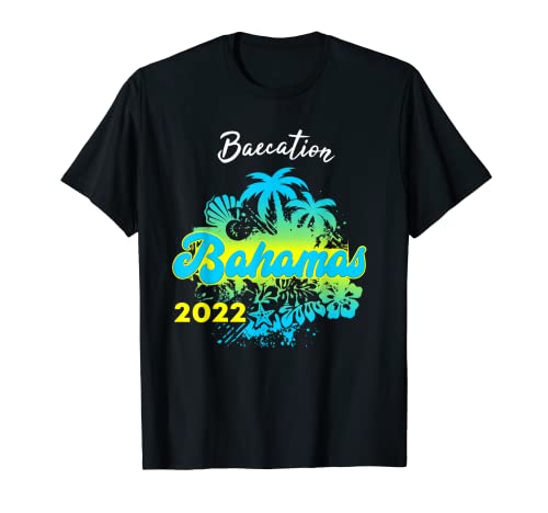 Traje de crucero de vacaciones en las Bahamas 2022 Camiseta
