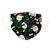 Elastico 𝐌𝐚𝐬𝐜𝐡𝐞𝐫𝐢𝐧𝐞 𝐌𝐨𝐧𝐨𝐮𝐬𝐨 per Bambini, Bandana USA e Getta per Coprire 𝐌𝐚𝐬𝐜𝐡𝐞𝐫𝐢𝐧𝐞 Tessuto Viso 3 Strati Christmas Stampa 𝐌𝐚𝐬𝐜𝐡𝐞𝐫e