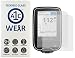 A1C WEAR - 9H Flexible Glass Screen Protector for Freestyle Libre 14-Day Receiver PDM - Won't Crack or Chip - Anti-Scratch Anti-Fingerprint - 2 Pack