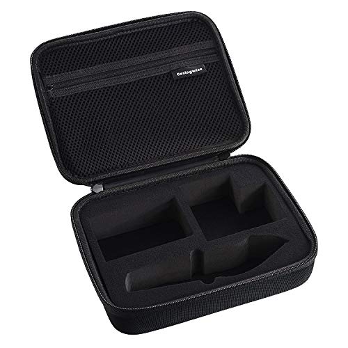 Casingwise Tasche für Panasonic ER-DGP80, ER-GP82 Rasierer / Haarschneidemaschine Hülle mit Fach für Kabel und Zubehör für Reisen / Barttrimmer Hard Case mit Trageschlaufe schwarz - Image 5