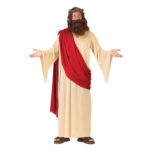 Fun World Adult Jesus Costume With Crown and Beard
