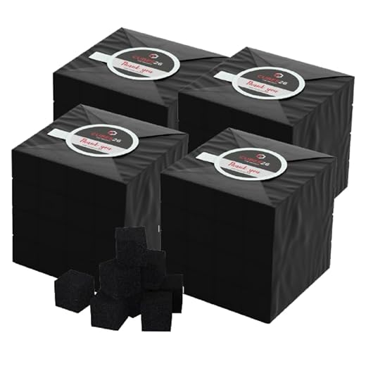 BLACKCOCO's - Carbón Natural de Coco Premium 4KG 26mm para Cachimba y BBQ Briquetas para Shisha y Barbacoas, Larga Duración de Combustión