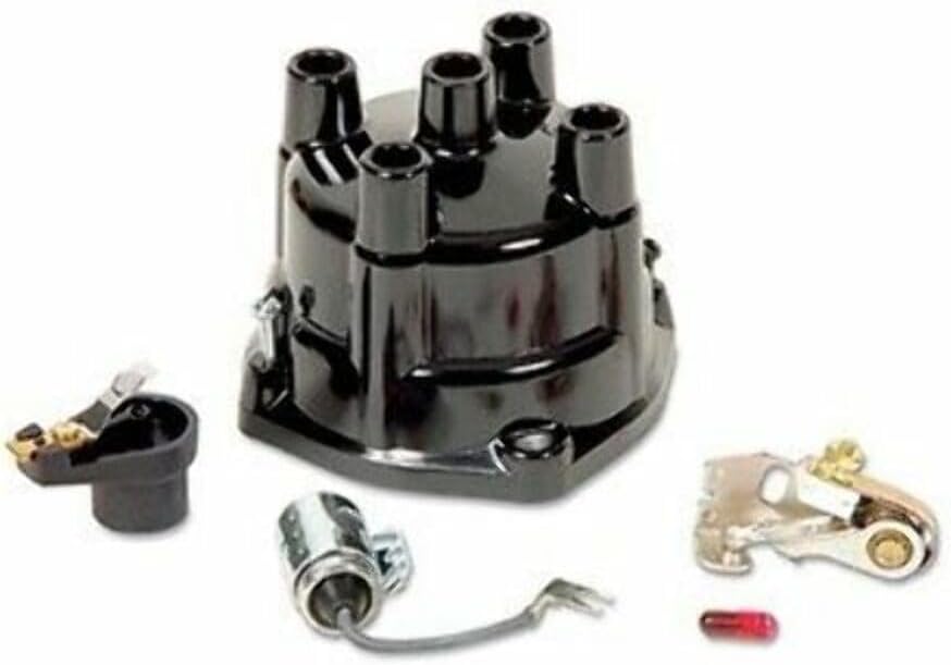 Pro Marine Ignition Kit w/Dist Cap Compatible with GM 2.5L 3.0L 3.7L 4cyl w/Delco Distributor 1963-1989