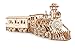 Wood Trick Wooden Toy Train Set with Railway - 34x7″ - Locomotive Train Toy Mechanical Model Kit - 3D Wooden Puzzles for Adults to Build - Engineering DIY Models for Adults to Build