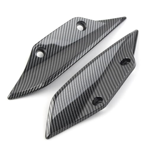 Becquet avant moto pour BMW S1000RR 2009-2014 carénage d'ailes noir