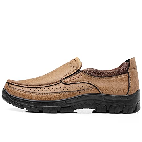 Image of Coramtty Men's Slip on Loafers Casual Shoes Soft Lightweight Slippers Breathable Comfort Dress Shoes for Male Walking Flat Outdoor