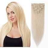 Länge:45cm(18zoll), Paket: 8 Tressen 18 Clips DÜNN. Gesamte Tragedauer der Haare 3-6 Monate (bei richtiger Pflege und erneutem Einsetzen).