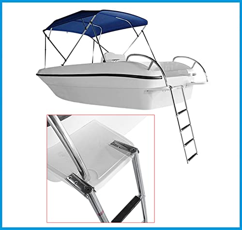 Échelle pliante bateau en acier 304 plateforme - 6