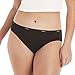 Hanes womens Cotton briefs underwear, 6 Pack - Hi Cut Assorted 1, 10 US