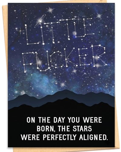 Smilora Funny Birthday Cards For Men, Humorous Bday Gifts For Husband Boyfriend Brother, Adult Coworker Present For Friend Brother In Law And Him, 5x7 In With Envelope