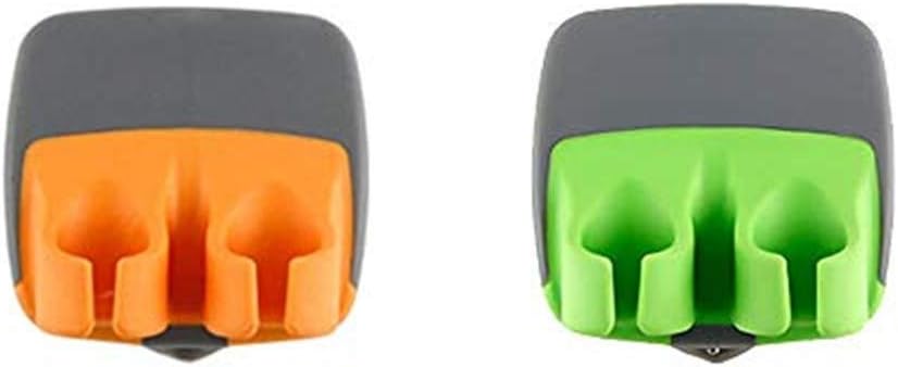 Vegetable Peeler, McoMce 2 PCS Durable Palm Peeler, Sharp Blade Finger Potato Peeler with Comfortable Rubber Finger Grip, Palm Peeler Vegetable Peeler for Pumpkin, Carrot, Cucumber, Potato and More