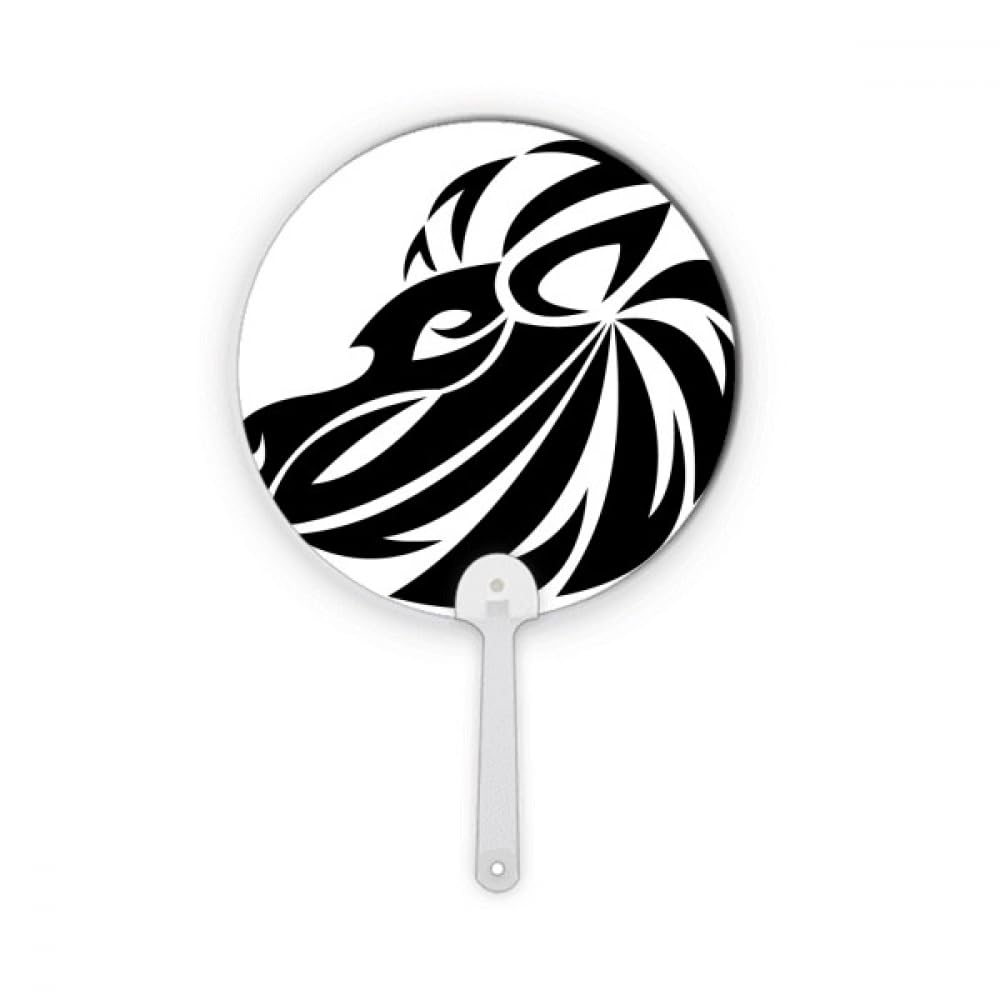 Artisanat zodiaque constellation Lion rond plastique décoration murale et objets astrologiques