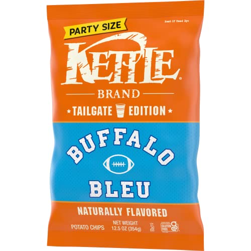 Image of Kettle Brand Potato Chips Buffalo Bleu Flavored, 12.5 Oz