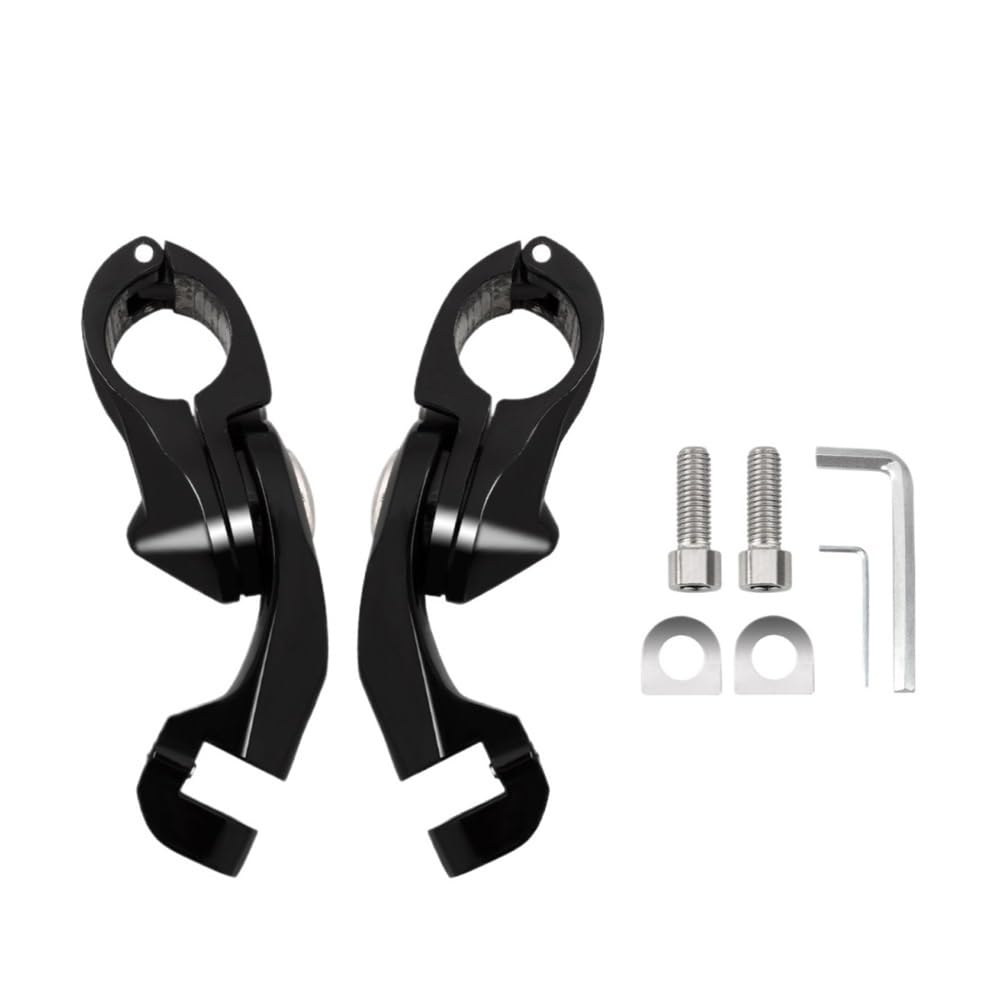 Repose pieds moto 1,25" pour Custom Softail Dyna et Touring - 8