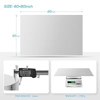 FLASLD Aluminisierte Hitzeschutzmatte, thermische Barriere, selbstklebende Rückseite, Hitzedecke, 100x 200cm, Fiberglas-Isolierung, reflektierendes Material, hoher Temperaturschutz (Packung mit 2) – Ansicht 8