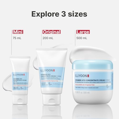 Illiyoon Ceramide Ato Concentrate Cream | Moisturizer for Dry & Sensitive Skin, 100hr Lasting Hydration, For Face & Body, Gentle for Infants, Moisture Barrier Repair, Vegan Certified, 2.53 fl.oz. — view 8