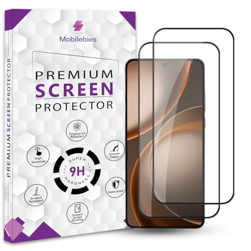 Image of Premium Tempered Glass Screen Protector Guard For Oppo find X9 Ultra 5G (6.82 Inch, Pack of 2) | Edge to Edge Coverage With Easy to installation kit