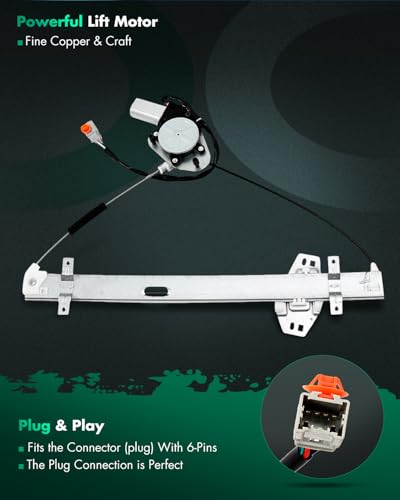 Image of SCITOO Power Window Regulator with Motor for Honda for Pilot