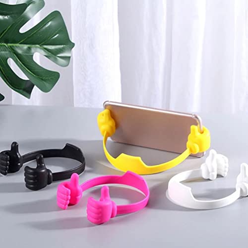 Ipetboom 9Pcs Thumbs Up Phone Holder, Thumb Phone Holder Phone Kickstand Desktop Phone Holder Cellphone Stand Flexible Phone Holder For Desk, Assorted Color #TOP5