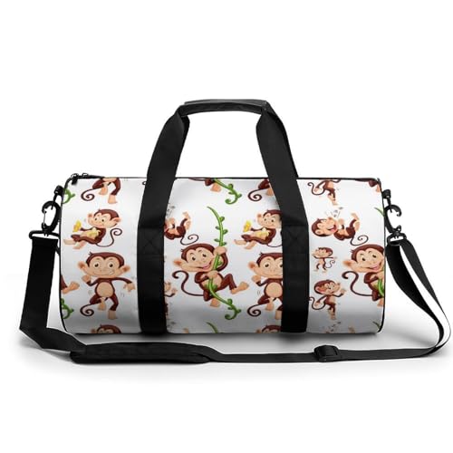 Sac de voyage sac week-end singe 45x23x23cm : fini les bagages trop encombrants