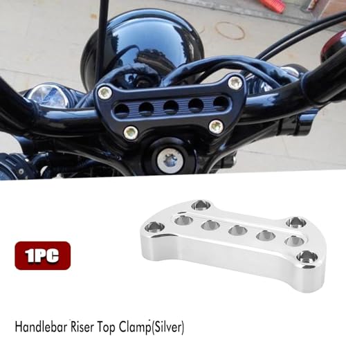 Guidon de moto support de serrage rehausseur pour Dyna 883 1200 FXDF