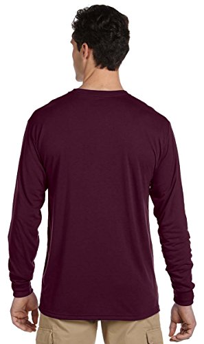 Jerzees Dri-Power® Performance Long Sleeve T-Shirt L J. Navy #TOP2