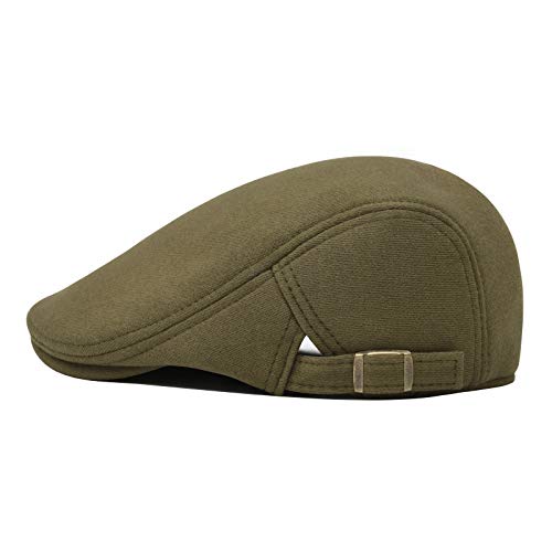VOBOOM Men Newsboy Cap Cotton Flat Ivy Gatsby Driving Hat