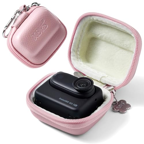 Estuche rígido rosa para cámara Insta360 GO 3S y GO 3