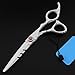 Produktbild GPWDSN Edelstahl Friseur Schere, Friseur Schere, Home Shear Kit für Männer Frauen Haustier Friseur Schere Kits Edelstahl Haarschneideschere Set Zahnschnitt6 Zoll