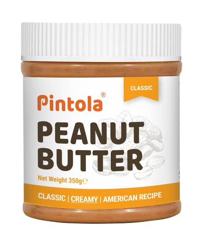 Pintola Classic Peanut Butter Creamy 350g - Original American Recipe