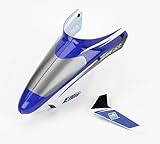 E-Flite Complete Blue Canopy with Verticle Fin: BMSR EFLH3018