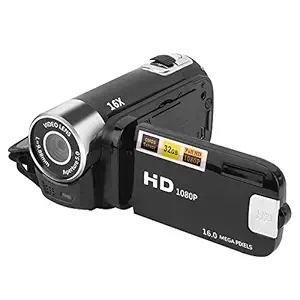 Focket 16X Digital Zoom Video Camera Camcorder, 2.7in LCD Screen 16MP Digital Camera Recorder 32GB Vlogging Camera, Video Recording Handycam Camcorder for Teens Beginners