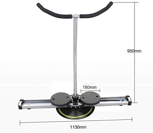ComMax Thigh Glider Squat Machine Leg Master 360 Degree Circle Glide Power Press Push up Machine - The Perfect Chest Workout Training System
