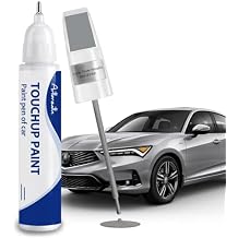 Lunar Silver MetallicNH-830M Touch Up Paint for Acura-Exact MatchChips and Nicks Car Paint Scratch Repair Kit Automotive Paint Pen for ILX/MDX/RDX/TLX/ZDX/Integra