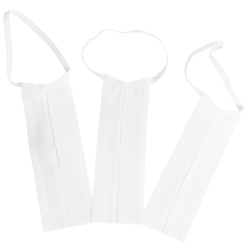 Advocate Cotton Large Elastic Neck Band for Lawyers, White Court Wear, Formal Band, Pack of 3-picture-39