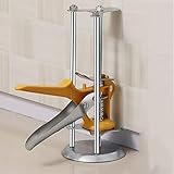 【Ampliamente utilizado】El brazo de ahorro de mano de obra es una herramienta de instalación auxiliar muy útil que ayuda a los instaladores a completar su trabajo fácilmente. Es adecuado para elevadores de puertas, elevadores de paneles de madera, gatos de gabinetes, elevadores de paneles de yeso, ajustadores de altura de azulejos de pared, etc.